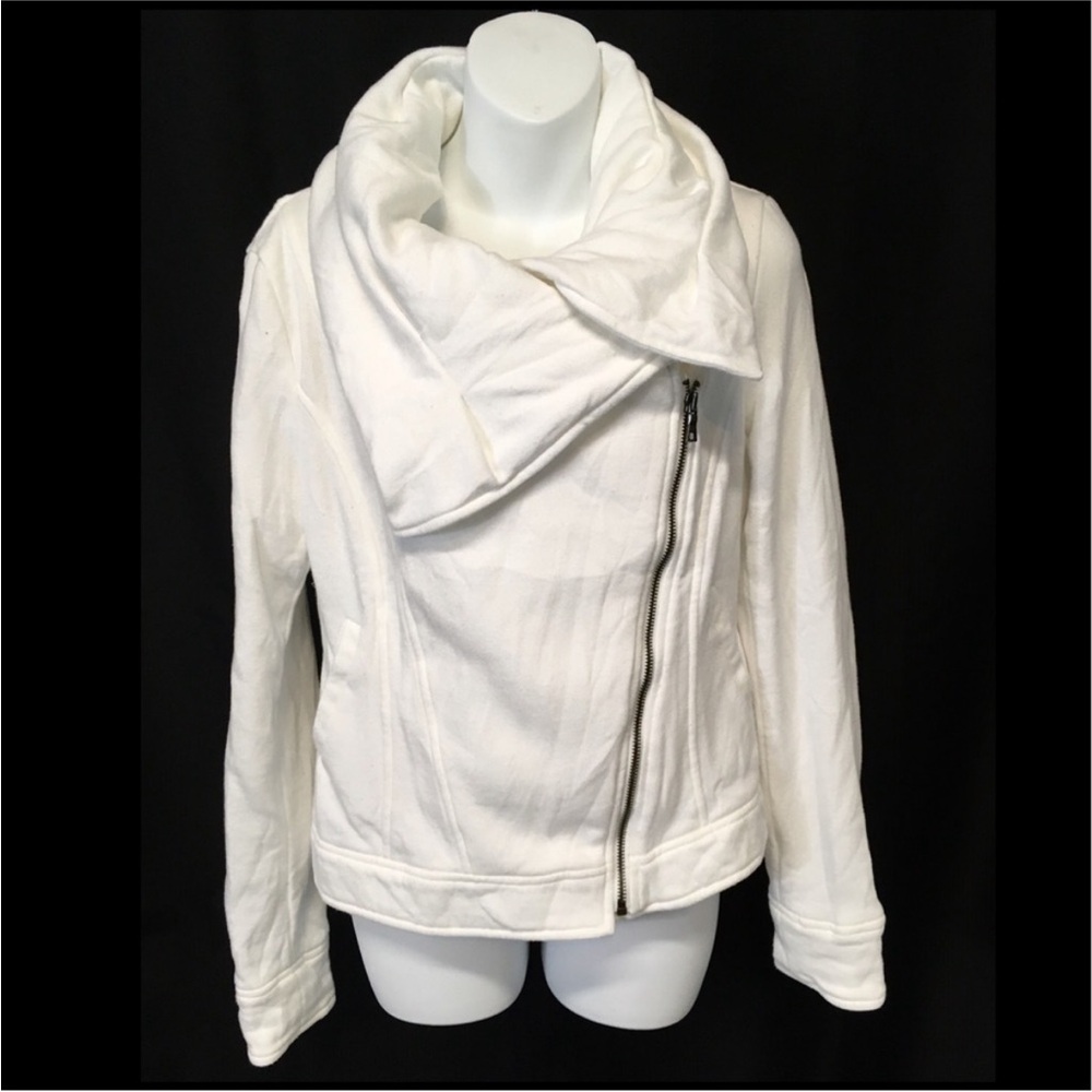 ✨EXPRESS Moto Style Zip Sweatshirt Jacket MEDIUM